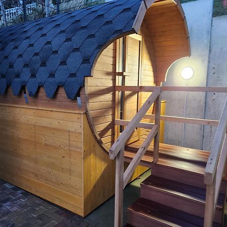 לודין Haus Strandkoerv Mit Fass-Sauna מראה חיצוני תמונה