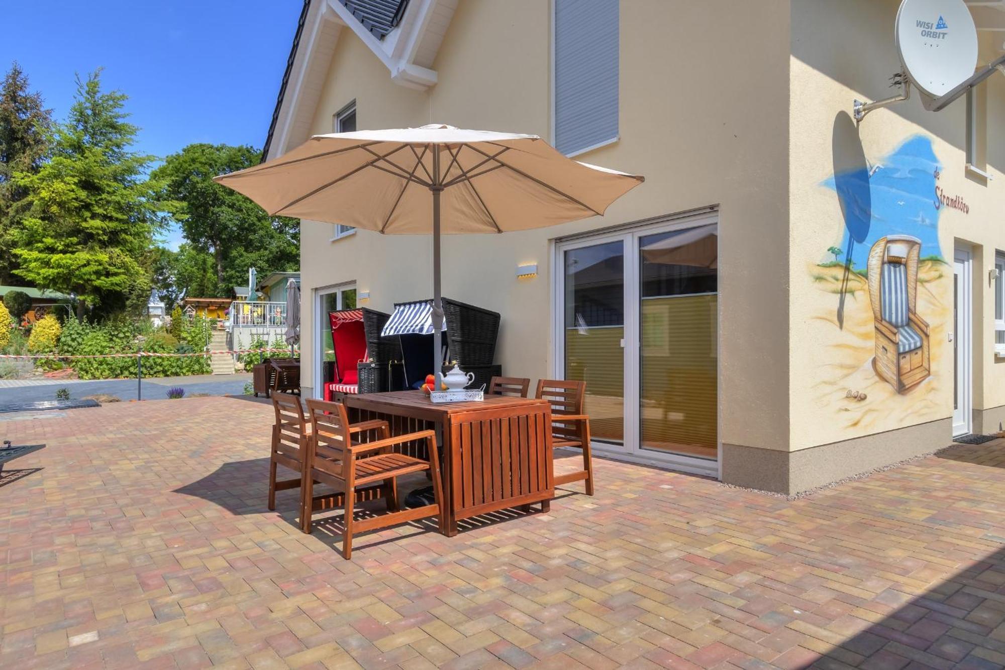 לודין Haus Strandkoerv Mit Fass-Sauna מראה חיצוני תמונה