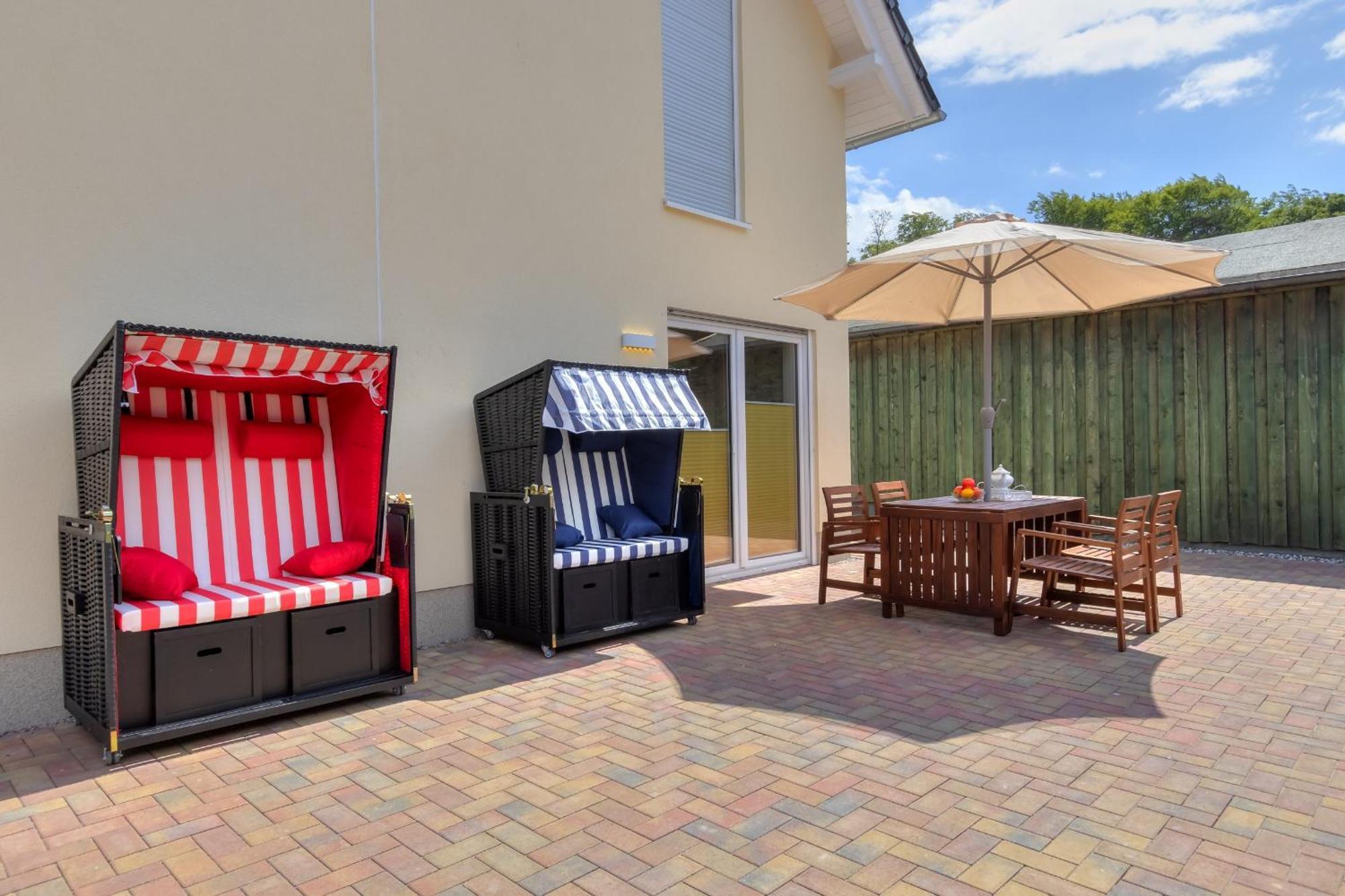 לודין Haus Strandkoerv Mit Fass-Sauna מראה חיצוני תמונה